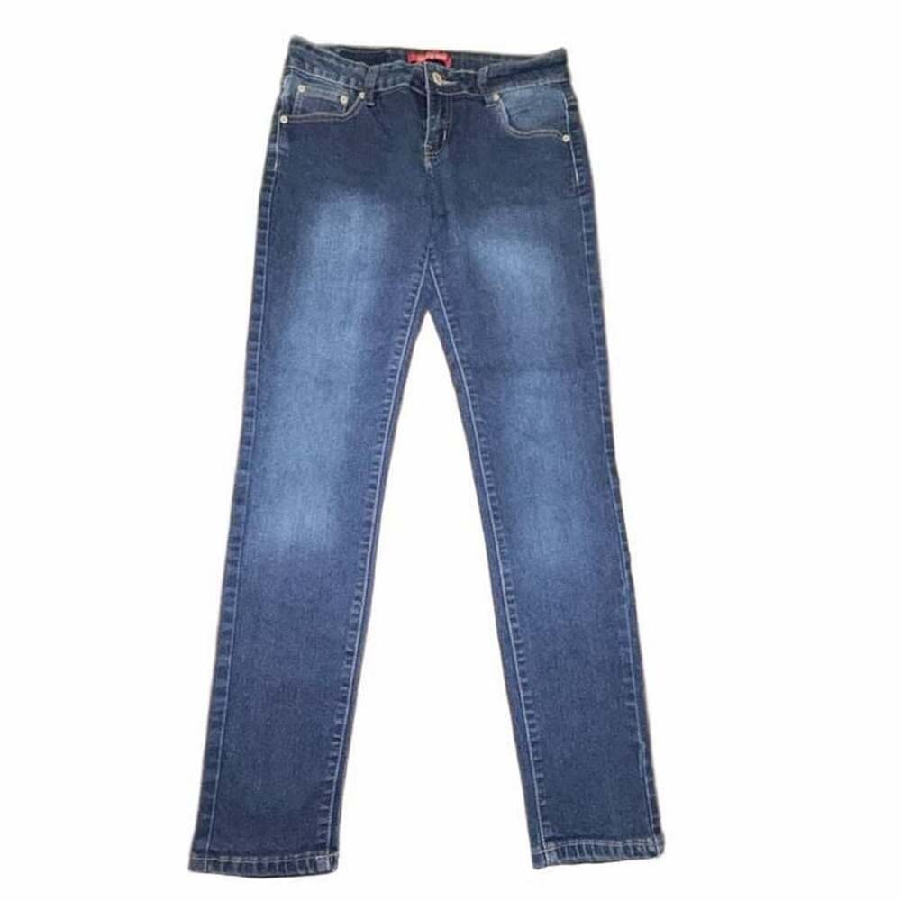 Gogo Star Dark Wash Jeans Women’s Straight Leg Y2K 2000s Denim